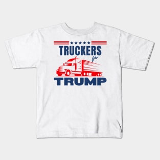 Truckers For Trump Kids T-Shirt